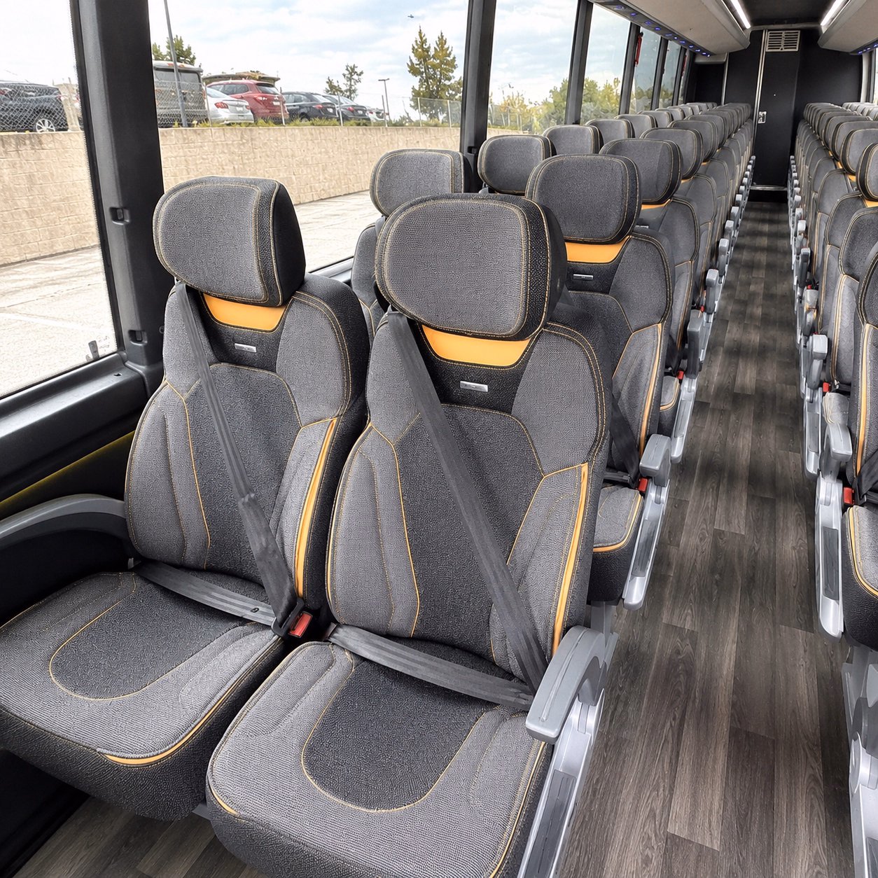 encinitas charter bus rental interior