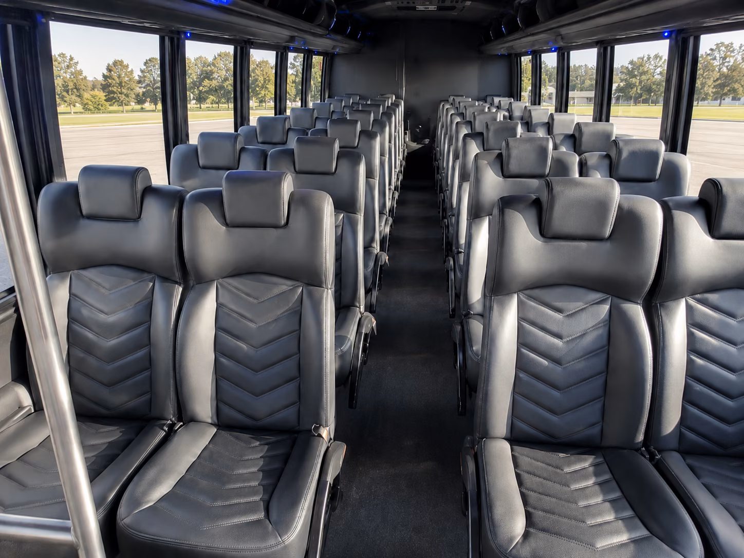 escondido private event transportation onboard seating
