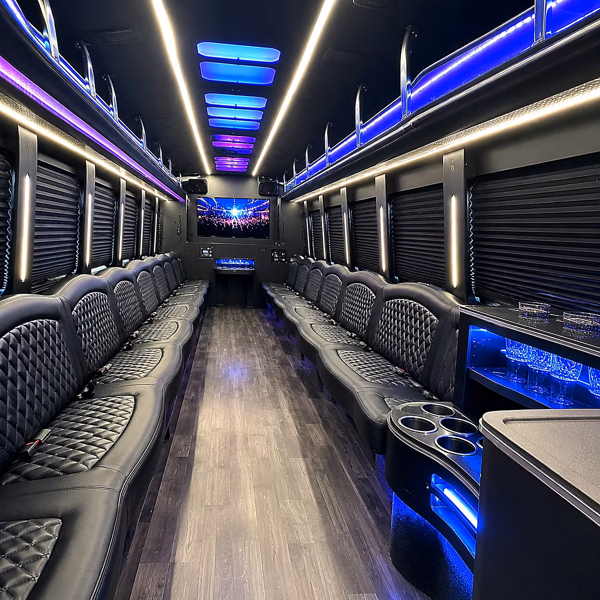 new years eve party bus rental