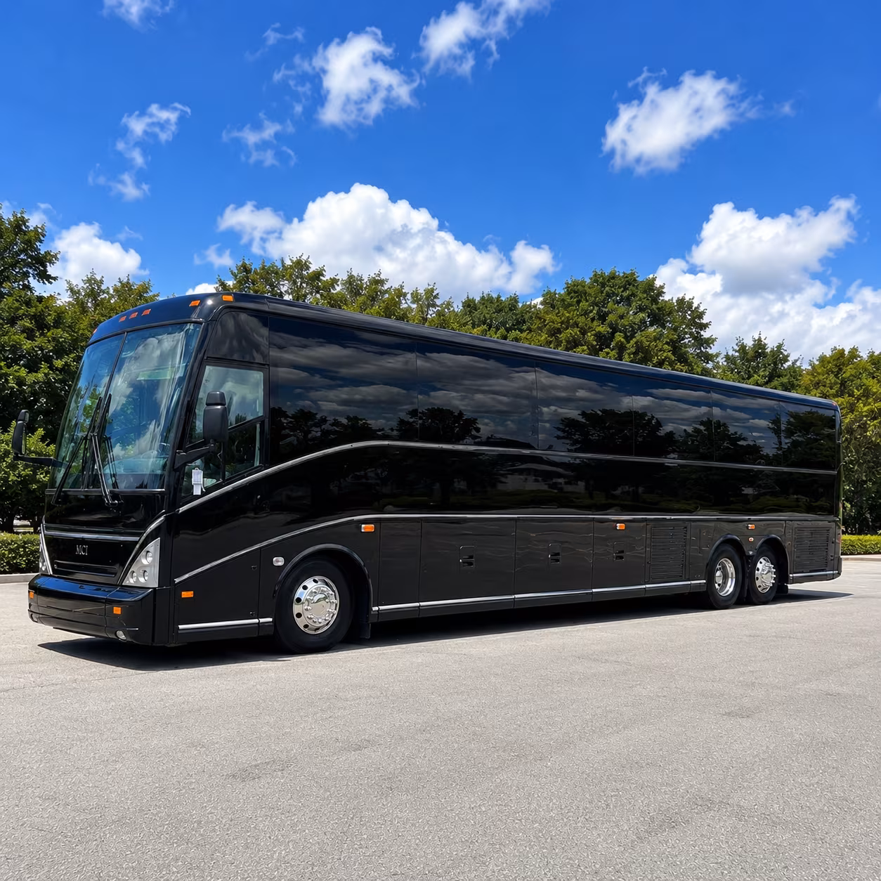 solana beach long distance charter bus rental