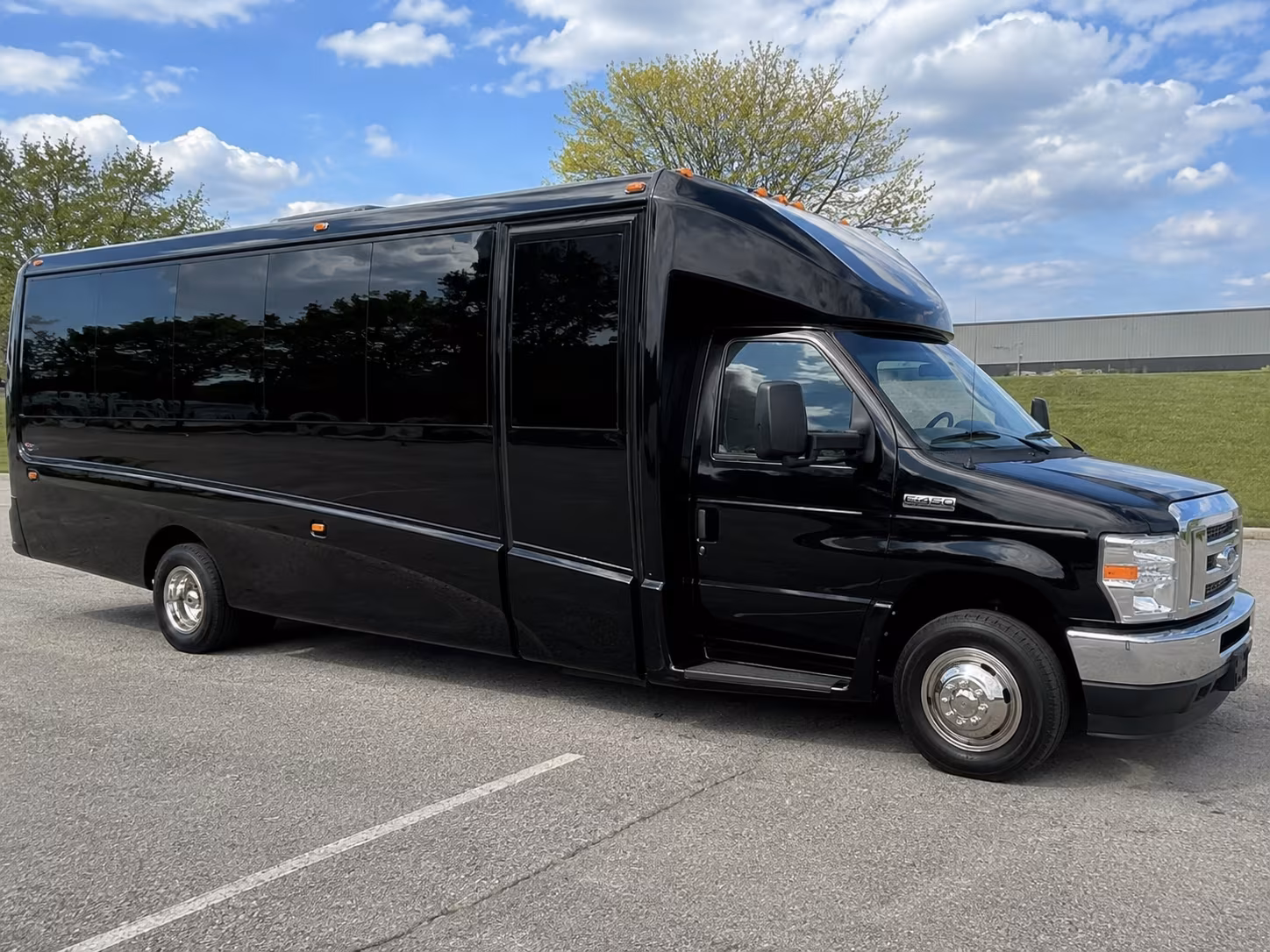 winery and vineyard weddings deserve the right size bus