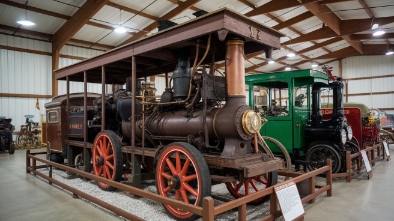 antique gas steam engine museum