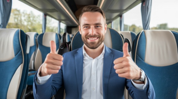 escondido corporate bus rental