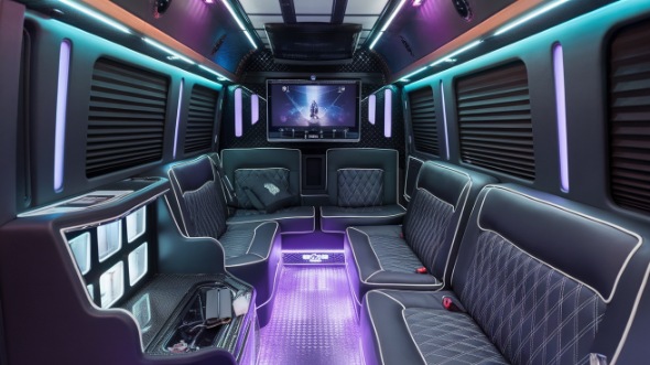 escondido party bus rental inside