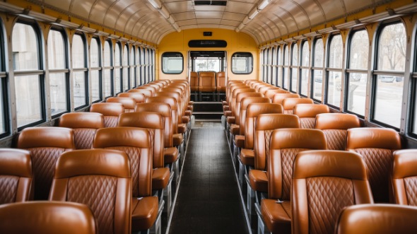 escondido school bus rental inside